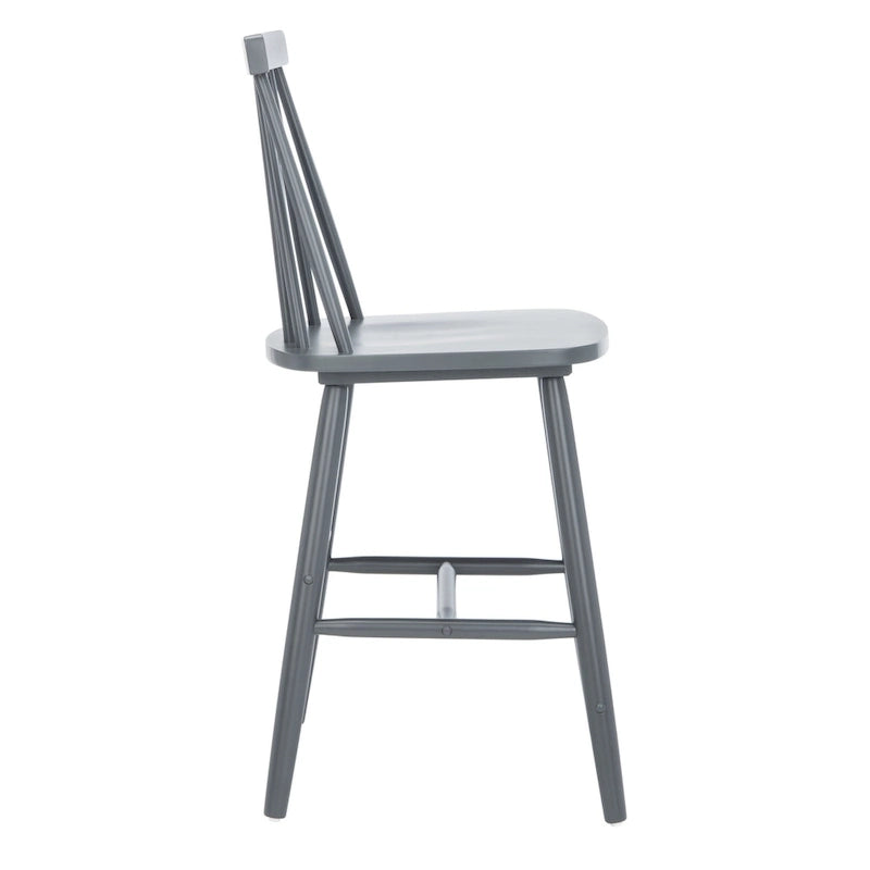 24-Zoll-Spindel-Bauernhaus-Barhocker, 2er-Set