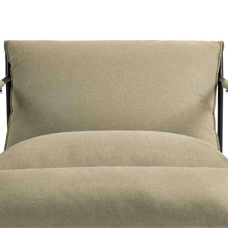 Stoffsessel mit Metallrahmen Schlingsessel 2er Set
