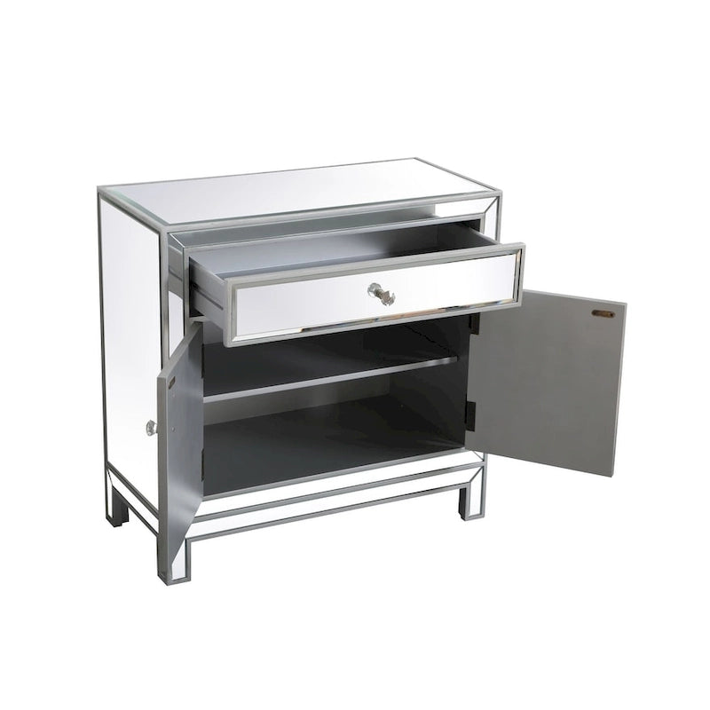 29 Zoll Antiker Spiegelschrank