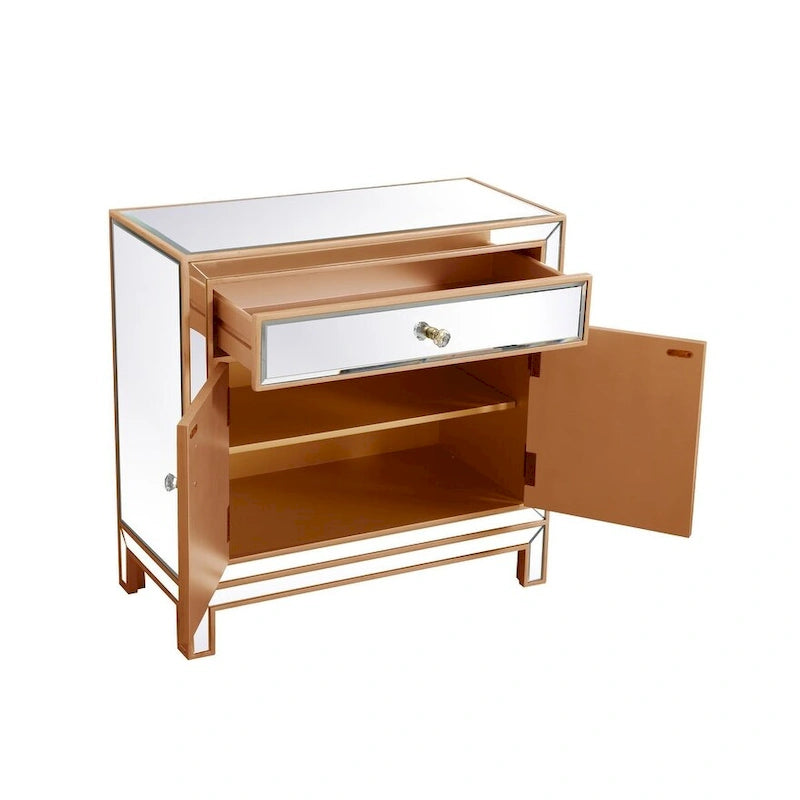 29 Zoll Antiker Spiegelschrank