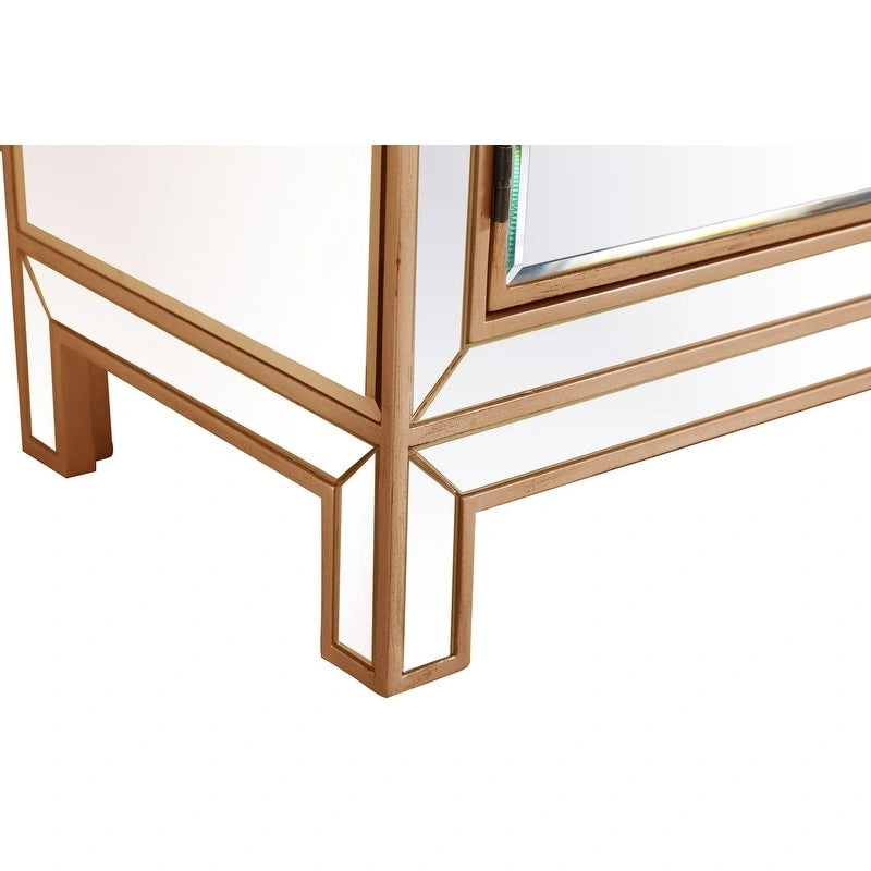 29 Zoll Antiker Spiegelschrank