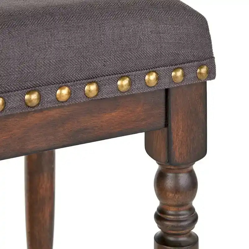Barhocker mit gedrechselten Beinen, 2er-Set