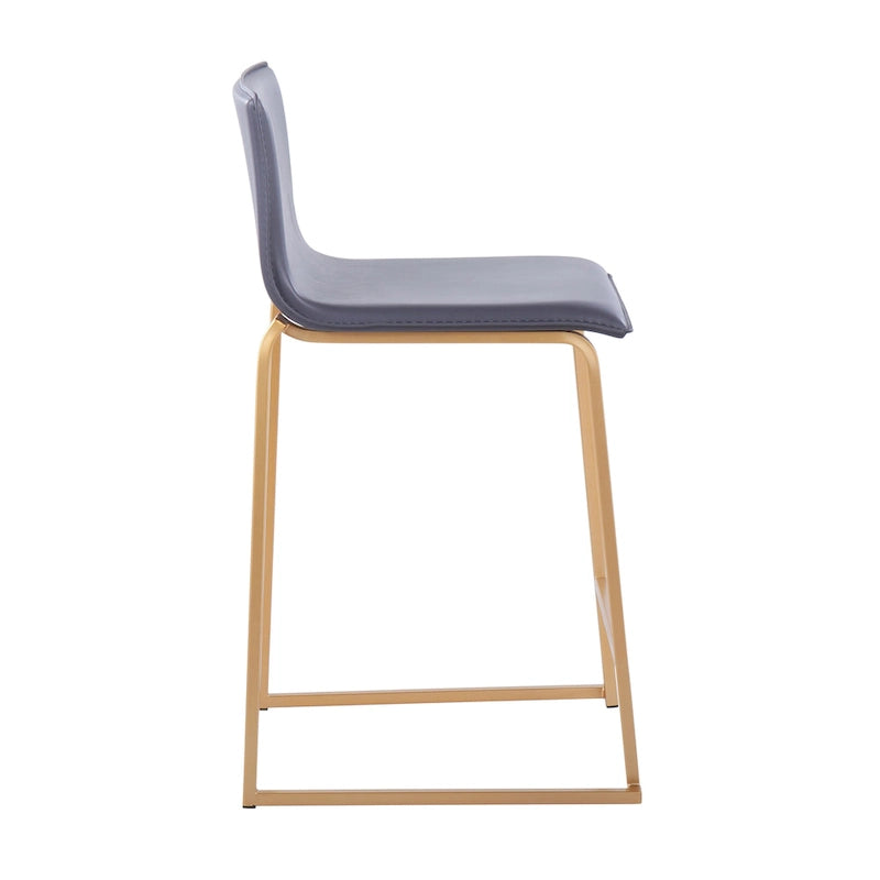 Zeitgenössischer gepolsterter Barhocker (2er-Set)