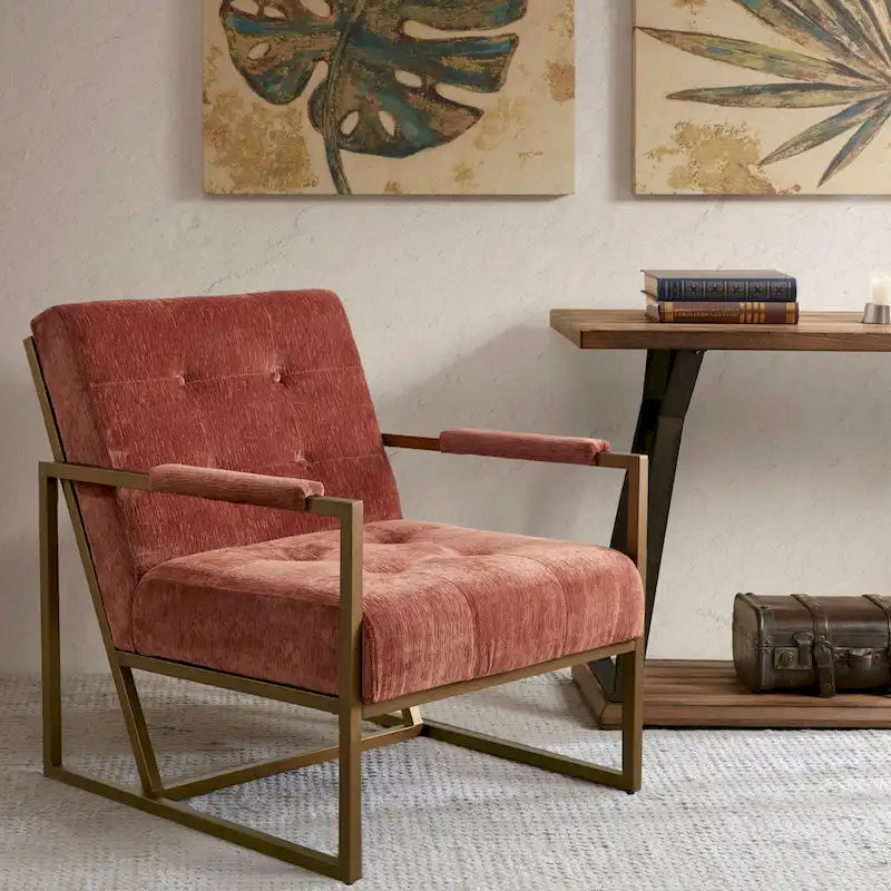 Lounge-Sessel aus Kunstleder mit Metallrahmen, grauem Schlangenmuster