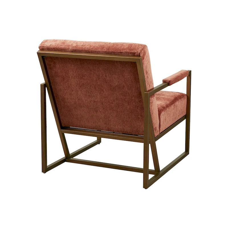 Lounge-Sessel aus Kunstleder mit Metallrahmen, grauem Schlangenmuster