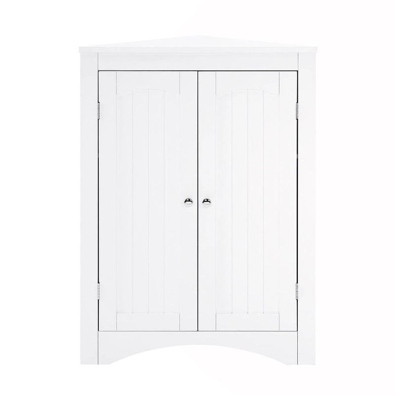 Eckschrank mit Türen und Einlegeböden