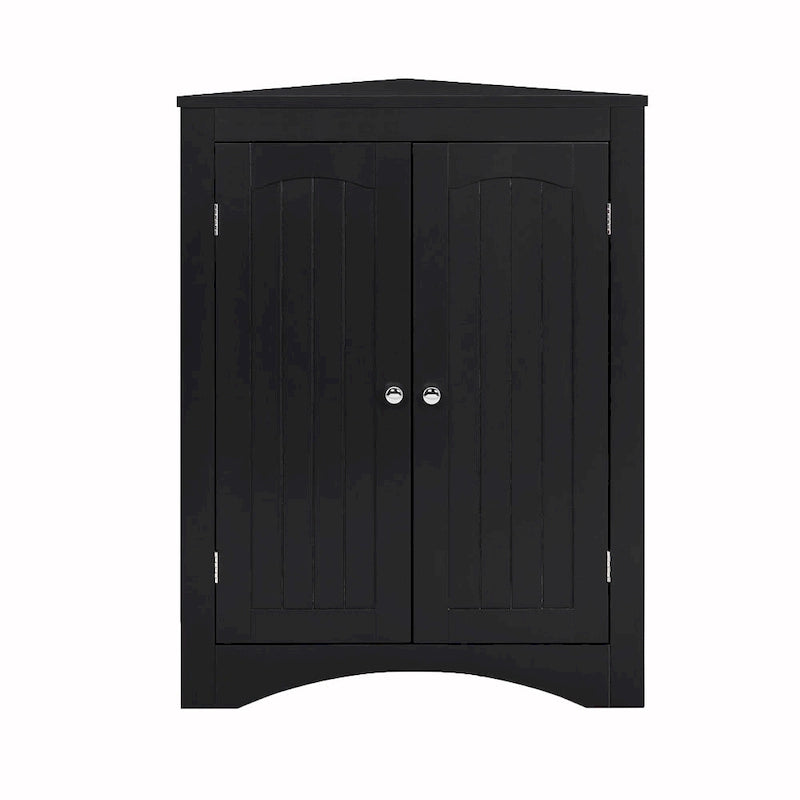 Eckschrank mit Türen und Einlegeböden