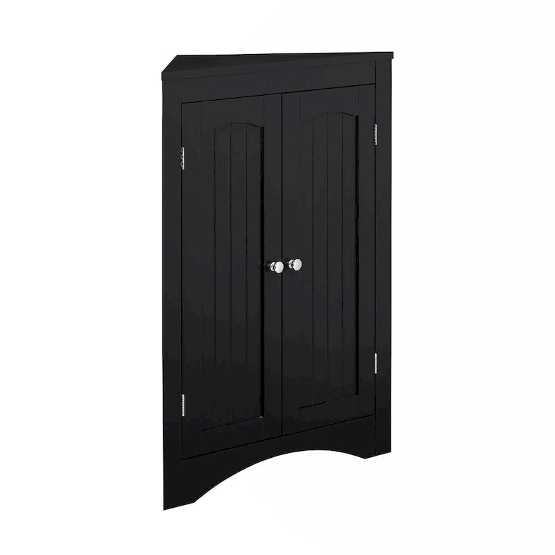 Eckschrank mit Türen und Einlegeböden