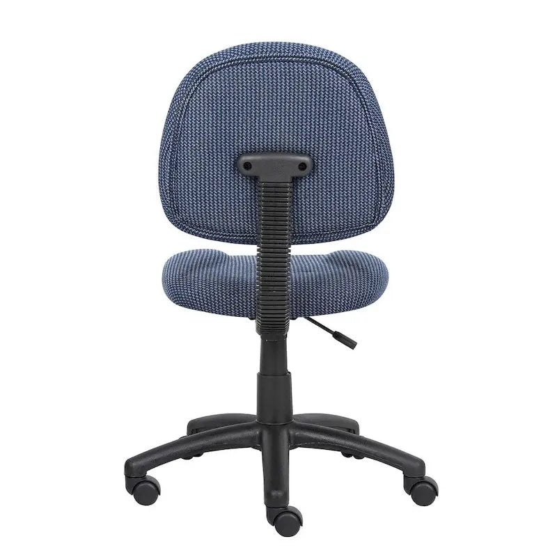 Bürostuhl Deluxe Stoff mit Lordosenstütze