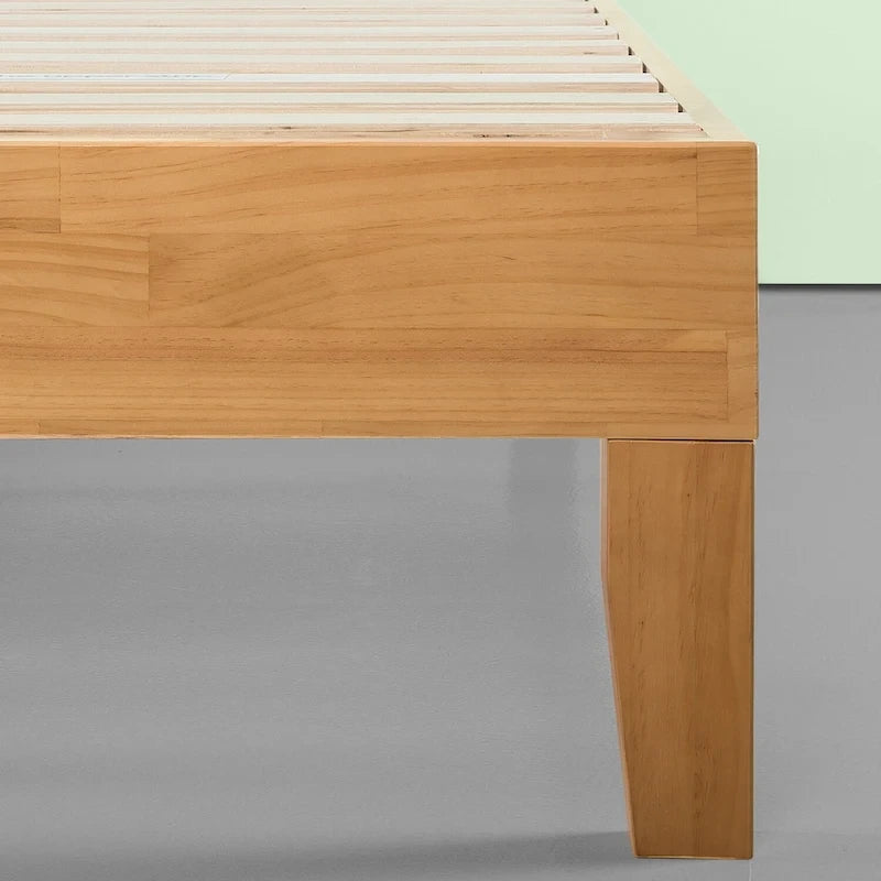 Deluxe-Plattformbett aus massiver Kiefer, 14 Zoll