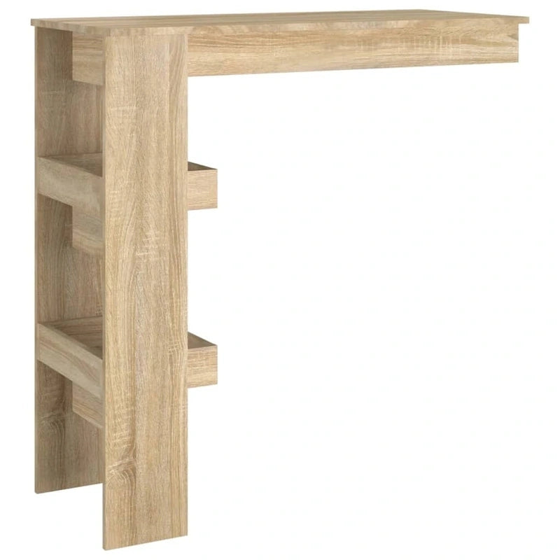 Wandbartisch – Küchenbar / Ess- / Computertisch, Holzwerkstoff