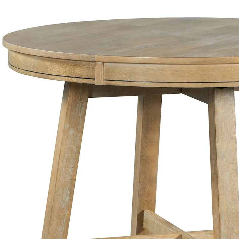 Ausziehbarer Esstisch im Vintage-Stil mit abnehmbarer Platte